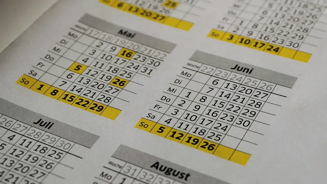 calendrier 